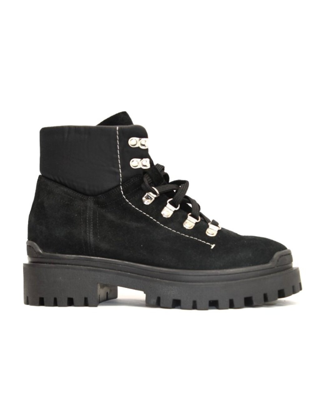New! Aquatalia Cynthia Boot Black Weatherproof Bootie Suede Size 7.5 DD558